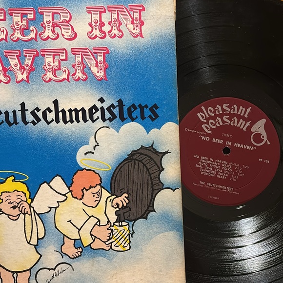 Record | No Beer In Heaven Deutschmeisters Promotional | Vintage Art | No Booze - Picture 7 of 8